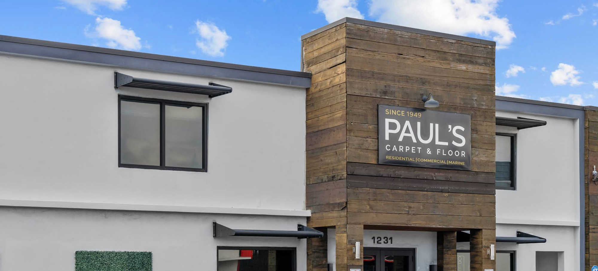 Exterior of Paul's Carpet & Floor