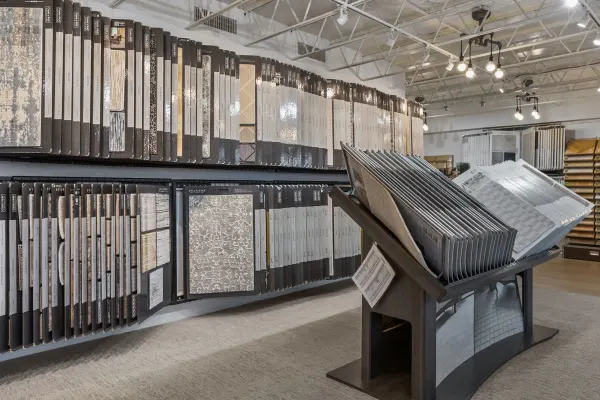 Paul's Carpet & Floor showroom