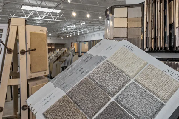 Paul's Carpet & Floor showroom