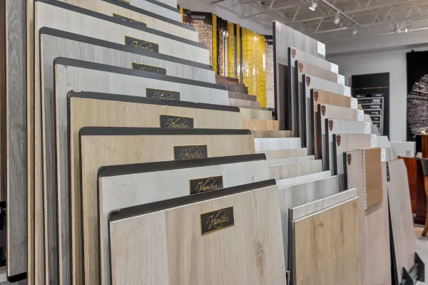 Paul's Carpet & Floor showroom