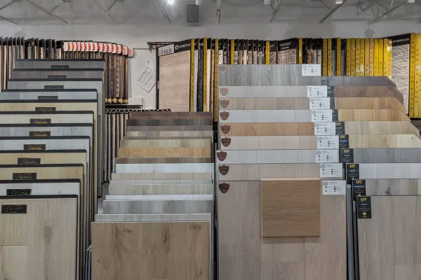 Paul's Carpet & Floor showroom