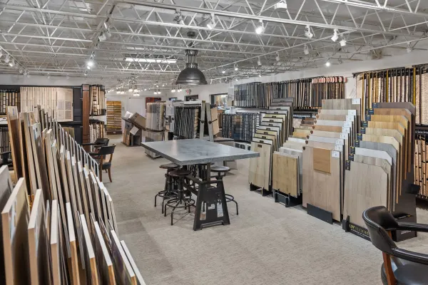 Paul's Carpet & Floor showroom