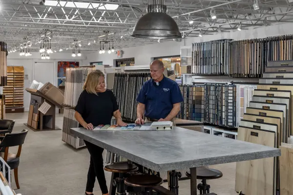 Paul's Carpet & Floor showroom