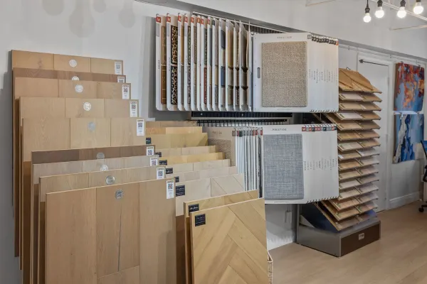 Paul's Carpet & Floor showroom
