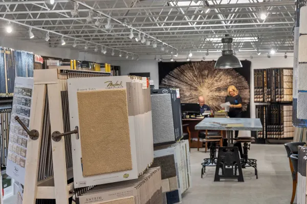 Paul's Carpet & Floor showroom